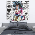 Goku SSJ4 Tapestry Custom Dragon Ball Anime Manga Room Decor 4 - PerfectIvy