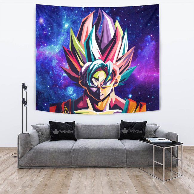 Goku Tapestry Custom Dragon Ball Anime Room Decor 4 - PerfectIvy