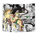 Gon Freecss Power Up Mode Tapestry Custom Hunter x Hunter Anime mix Manga Home Room Wall Decor 1 - PerfectIvy