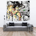 Gon Freecss Power Up Mode Tapestry Custom Hunter x Hunter Anime mix Manga Home Room Wall Decor 4 - PerfectIvy