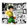 Gon Freecss Tapestry Custom Hunter x Hunter Anime mix Manga Home Room Wall Decor 1 - PerfectIvy