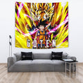 Goten Tapestry Custom Dragon Ball Anime Home Decor 2 - PerfectIvy
