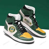 Green Bay Packers Green Yellow Sneaker Shoes Custom 1 - PerfectIvy