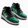Green Lantern Kids JD Sneakers Custom Shoes For Kids 1 - PerfectIvy
