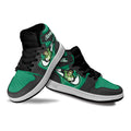 Green Lantern Kids JD Sneakers Custom Shoes For Kids 3 - PerfectIvy