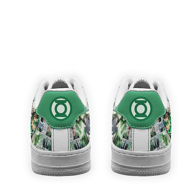 Green Latern Sneakers Custom Superhero Comic Shoes 4 - PerfectIvy