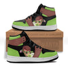 Green Latern Superhero Kid Sneakers Custom For Kids 1 - PerfectIvy