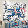 Greninja Tapestry Custom Pokemon Manga Anime Room Decor 1 - PerfectIvy