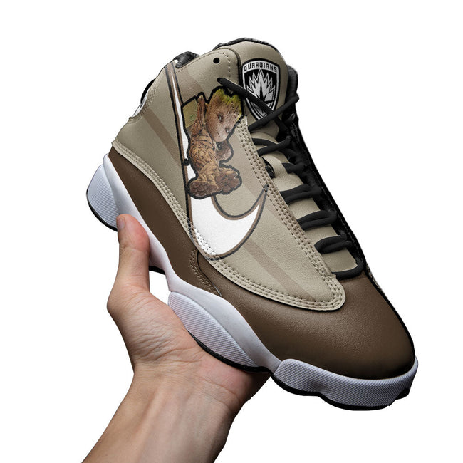 Groot JD13 Sneakers Super Heroes Custom Shoes 4 - PerfectIvy