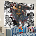 Guts Tapestry Custom Berserk Manga Anime Room Decor 3 - PerfectIvy