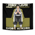 Gyomei Himejima Tapestry Custom Demon Slayer Anime Home Decor 1 - PerfectIvy