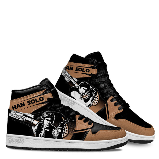Han Solo Star Wars JD Sneakers Shoes Custom For Fans Sneakers TT26 3 - PerfectIvy