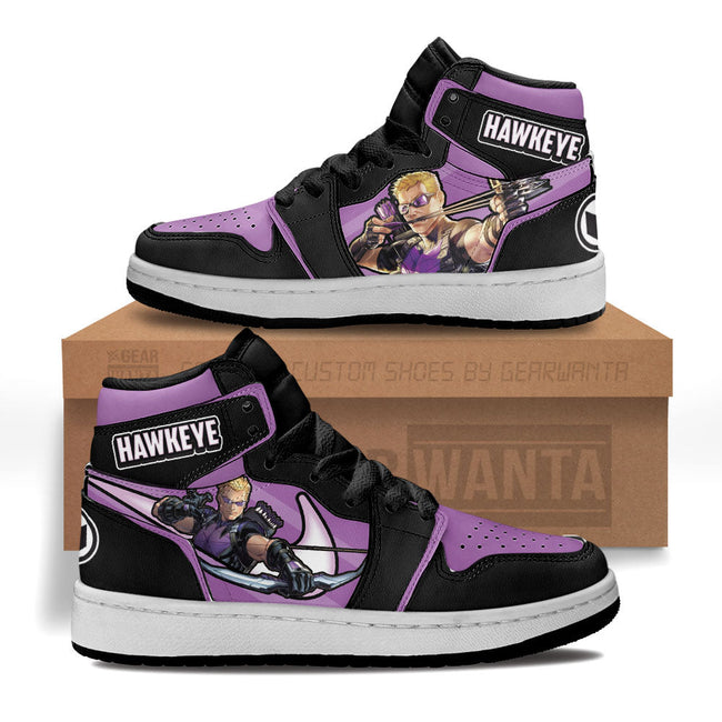 Hawkeye Kids JD Sneakers Custom Shoes For Kids 2 - PerfectIvy
