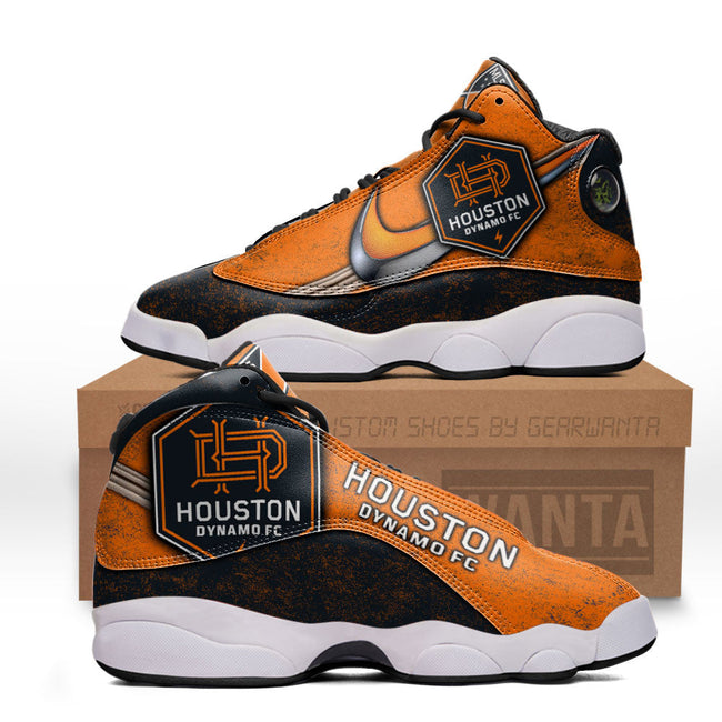 Houston Dynamo FC JD13 Sneakers Custom Shoes 1 - PerfectIvy
