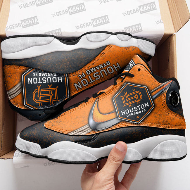 Houston Dynamo FC JD13 Sneakers Custom Shoes 2 - PerfectIvy