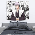 Ichimaru Gin Tapestry Custom Bleach Anime Manga Room Decor 4 - PerfectIvy