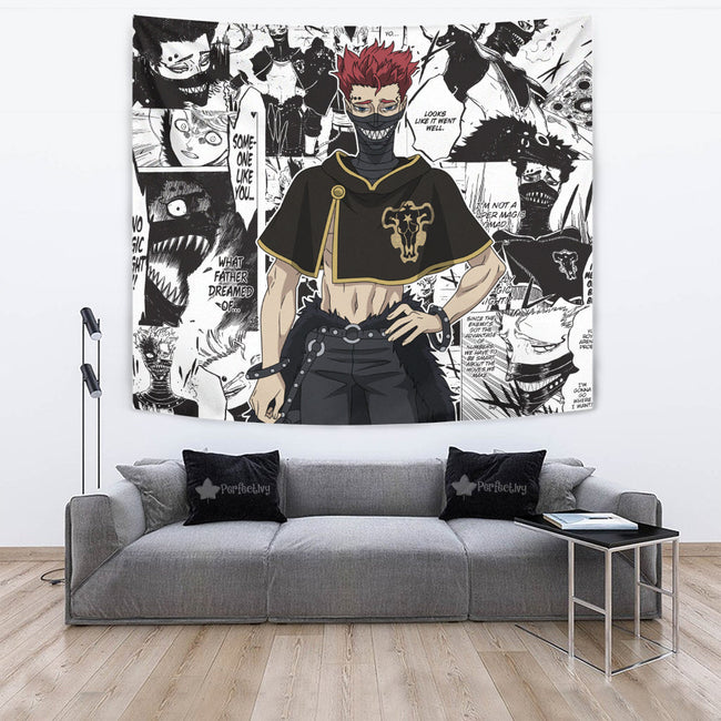 Ideale Zora Tapestry Custom Black Clover Anime Manga Room Wall Decor 4 - PerfectIvy