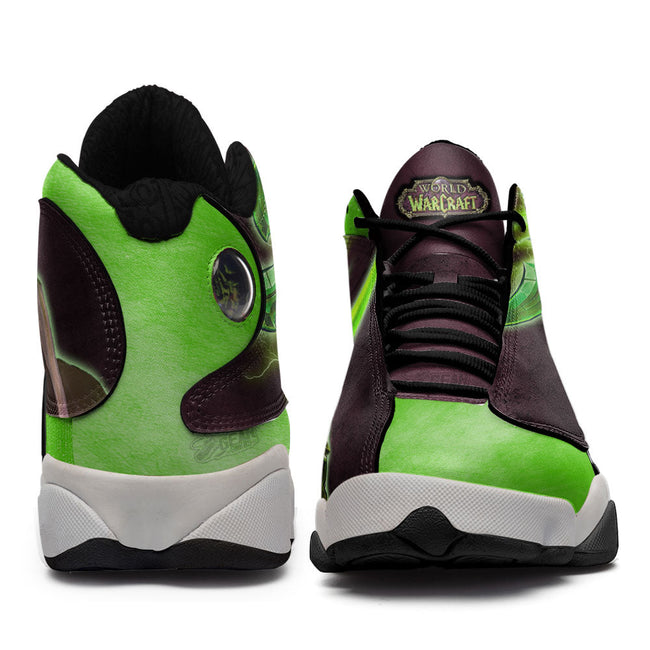 Illidan JD13 Sneakers World Of Warcraft Custom Shoes For Fans 4 - PerfectIvy