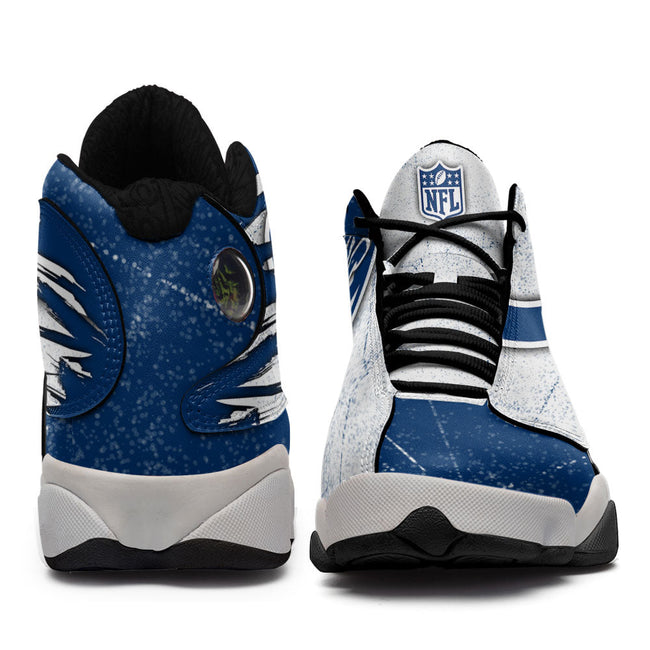 Indianapolis Colts JD13 Sneakers Custom Shoes For Fans 2 - PerfectIvy