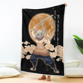 Inosuke Hashibira Blanket Custom Moon Style Demon Slayer Anime Bedding 2 - PerfectIvy