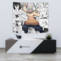 Inosuke Hashibira Tapestry Custom Demon Slayer Anime Manga Room Decor 2 - PerfectIvy