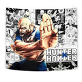 Isaac Netero Tapestry Custom Hunter x Hunter Anime mix Manga Home Room Wall Decor 1 - PerfectIvy