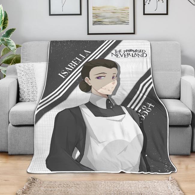 Isabella Blanket Custom The Promised Neverland Anime Bedding 4 - PerfectIvy