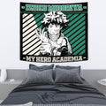 Izuku Midoriya Tapestry Custom My Hero Academia Anime Home Wall Decor For Bedroom Living Room 2 - PerfectIvy