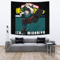 Izuku Midoriya Tapestry Custom My Hero Academia Anime Room Decor 2 - PerfectIvy