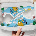 Jake and Finn Sneakers Custom Adventure Time Shoes 1 - PerfectIvy
