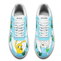 Jake and Finn Sneakers Custom Adventure Time Shoes 4 - PerfectIvy