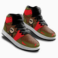 Jason Voorhees The Friday The 13th Series Kid Sneakers Custom For Kids 2 - PerfectIvy