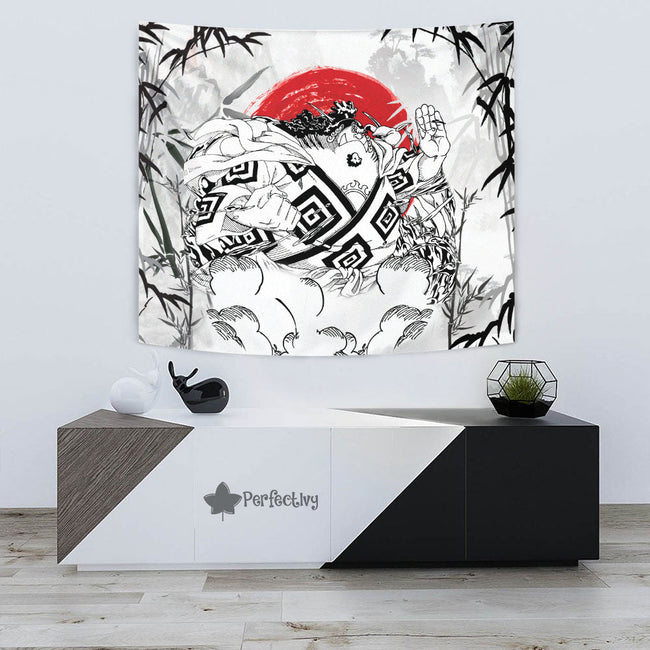 Jinbe Tapestry Custom One Piece Anime Room Decor 3 - PerfectIvy