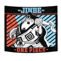 Jinbe Tapestry Custom One Piece Anime Room Wall Decor 1 - PerfectIvy