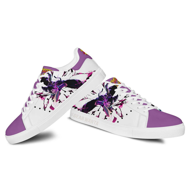Juri Skate Shoes Custom Street Fighter Game Shoes 2 - PerfectIvy