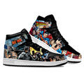 Batman vs Superman JD Sneakers Custom Shoes Comic Style 2 - PerfectIvy