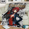 Kallen Stadtfeld Blanket Fleece Custom Code Geass Anime Manga Bedding Room 2 - PerfectIvy