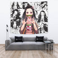 Kamado Nezuko Tapestry Custom Demon Slayer Anime Manga Room Decor 2 - PerfectIvy