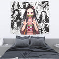 Kamado Nezuko Tapestry Custom Demon Slayer Anime Manga Room Decor 4 - PerfectIvy