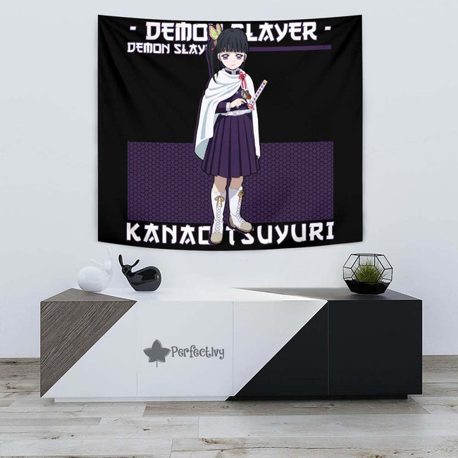 Kanao Tsuyuri Tapestry Custom Demon Slayer Anime Home Decor 3 - PerfectIvy