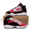 Kansas City Chiefs JD13 Sneakers Custom Shoes For Fans 1 - PerfectIvy