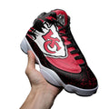 Kansas City Chiefs JD13 Sneakers Custom Shoes For Fans 3 - PerfectIvy