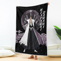 Kenpachi Zaraki Blanket Moon Style Custom Bleach Anime Bedding 2 - PerfectIvy