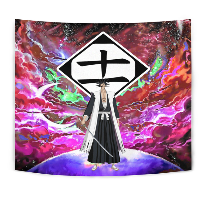 Kenpachi Zaraki Tapestry Custom Galaxy Bleach Anime Room Decor 1 - PerfectIvy