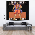 Kozuki Oden Tapestry Custom One Piece Anime Home Decor 2 - PerfectIvy