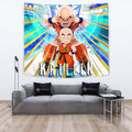 Krillin Tapestry Custom Dragon Ball Anime Home Decor 2 - PerfectIvy