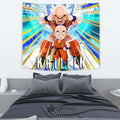Krillin Tapestry Custom Dragon Ball Anime Home Decor 4 - PerfectIvy