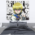 Kurapika Tapestry Custom Hunter x Hunter Anime Mix Manga Room Decor 2 - PerfectIvy