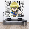 Kurapika Tapestry Custom Hunter x Hunter Anime Mix Manga Room Decor 4 - PerfectIvy