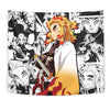Kyojuro Rengoku Tapestry Custom Demon Slayer Anime Manga Room Decor 1 - PerfectIvy